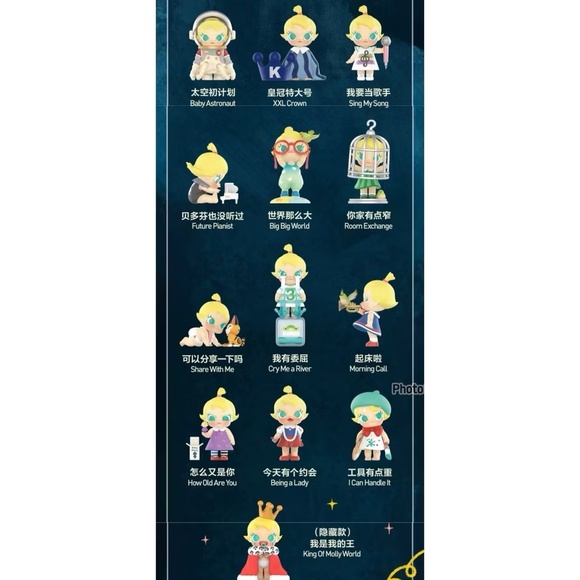 Authentic Molly-WHEN I WAS THREE SET- Future Pianist figure - Picture 2 of 4